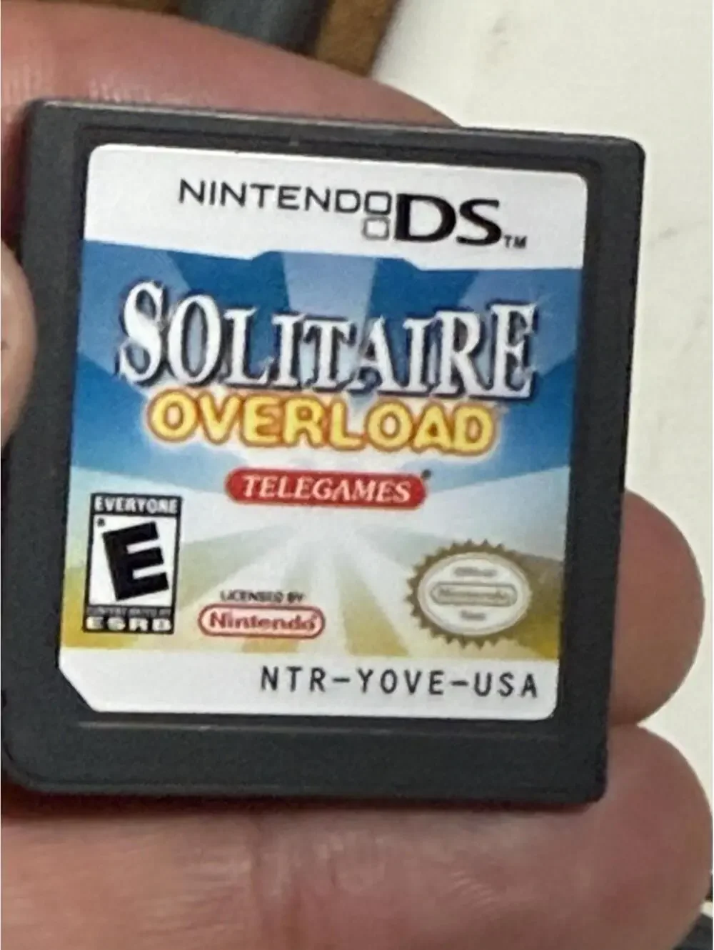 Nintendo Ds Games , Cartridge Only Lot Of 4, Big Brain , Solitaire, Neo Pets